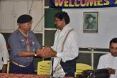 Felicitating the  Guest of Honour
