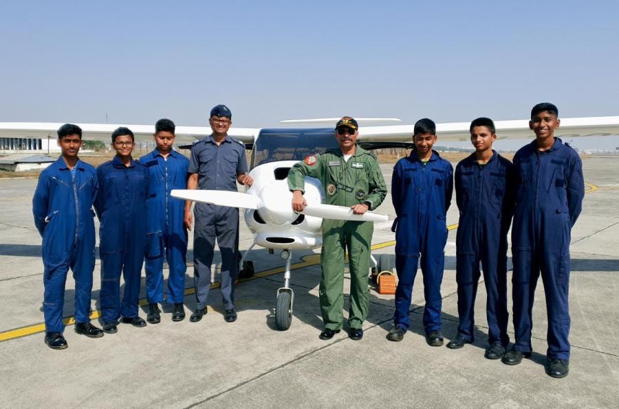 Air Wing NCC – Flying Camp at Lohegaon|St. Stanislaus High School